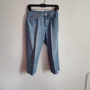 Ladies Petite SZ 6P Ralph Lauren Jean Co. Denim Capris